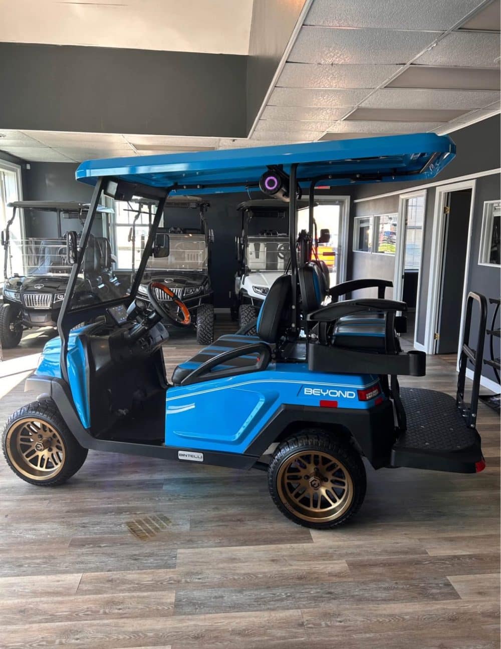 2024 Bintelli Beyond 4P Ocean Blue with MODZ Upgrades - Image 8